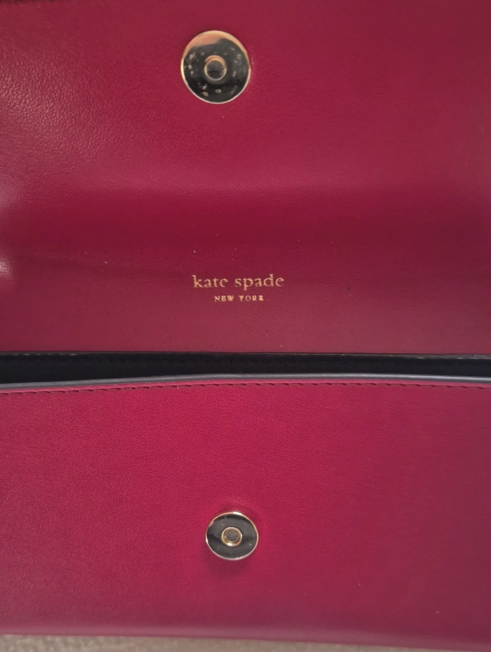 Kate Spade New York Leather Bow Belt Bag Color Red L/XL in BOX
